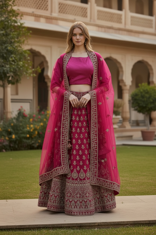 Bridal Lengha (3 Piece Set)