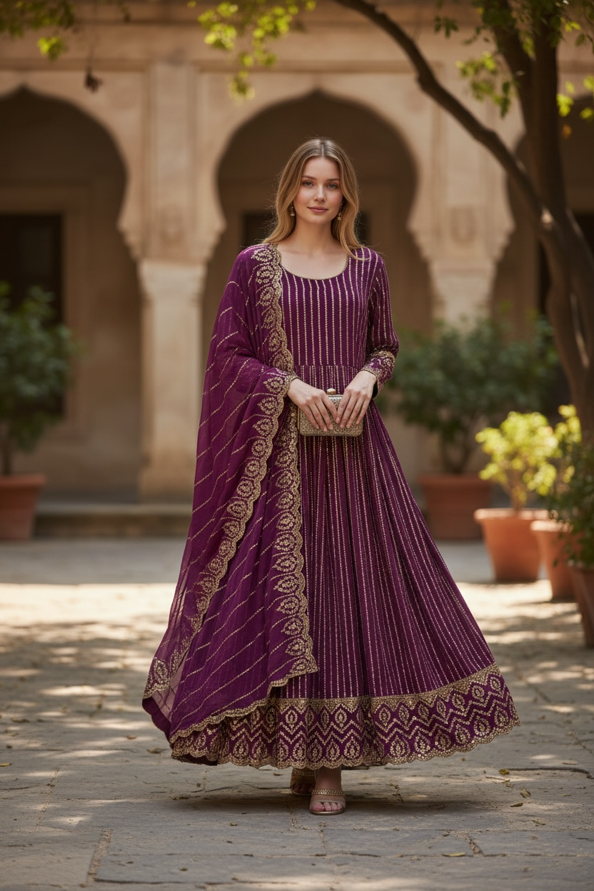 Anaarkali Long Dress