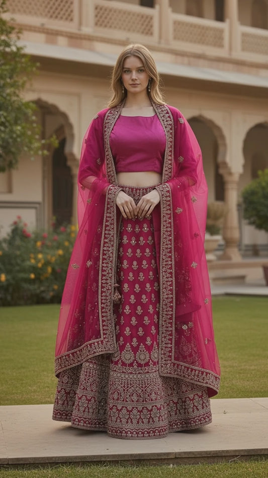 Bridal Lengha (3 Piece Set)